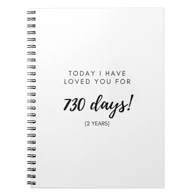 Carnet Cadeau du 2e anniversaire pour ami-garçon (Devant)