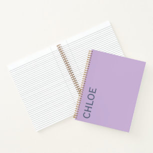 Carnet Cadeau Personnalisé de Nom Personnalisable et Élég