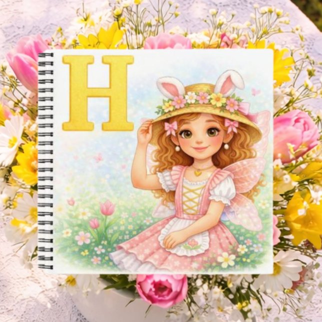 Carnet Cadeau Personnalisé H Mignon pour Filles (Créateur téléchargé)