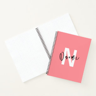 Carnet Cadeau pour filles – Lettre N personnalisée Naomi