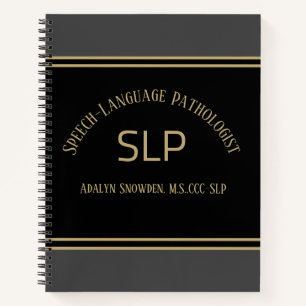 Carnet CADEAU ! ! spirale SLP (orthophoniste)
