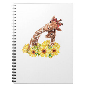 Carnet Cadeau Tournesol Maman Safari Afrique Animal Enfan