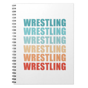 Carnet Cadeau Vintage Retro Wrestling