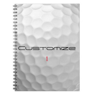 Carnet Cadeaux de balles de golf personnalisées Série Sig