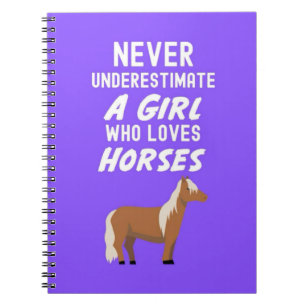 Carnet Cadeaux de Cheval Rose Mignon pour Bébé Filles Enf