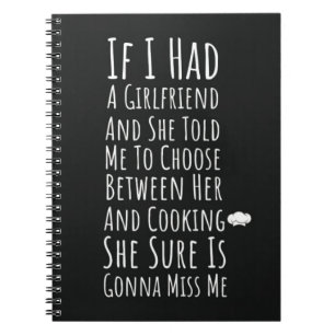 Carnet Cadeaux de cuisine amusants pour hommes pour lui t