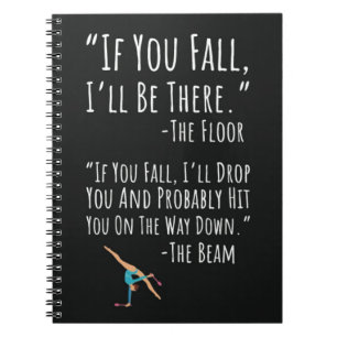 Carnet Cadeaux de gymnastique Sport Femmes Poutre Fille A