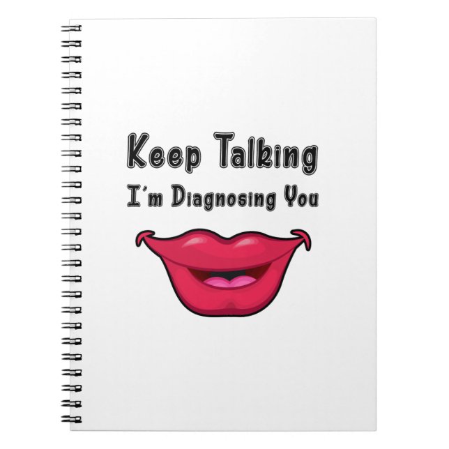 Carnet Cadeaux de pathologie de langue de la parole de (Devant)