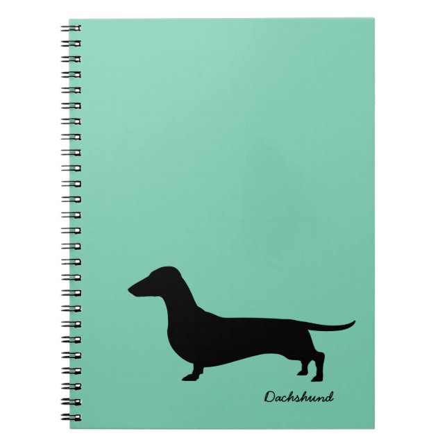Carnet Cadeaux de teckel (Devant)