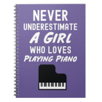 Cadeaux Mignons de Pianiste Rose pour Filles Enfan