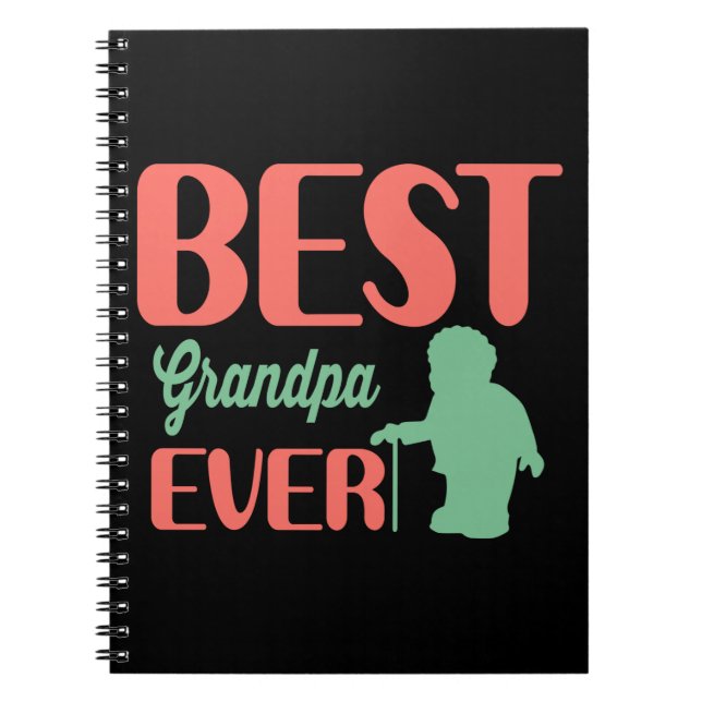 Carnet Cadeaux papa | Meilleur grand-père (Devant)