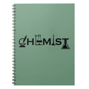 Carnet cadeaux pour homme et femme chimiste