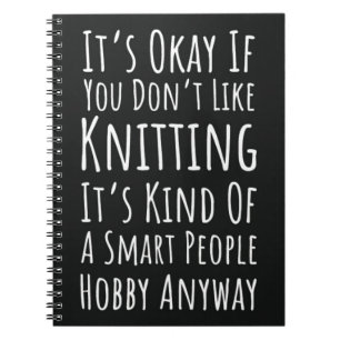 Carnet Cadeaux Tricots cool Pour Knitters Drôle Citation 