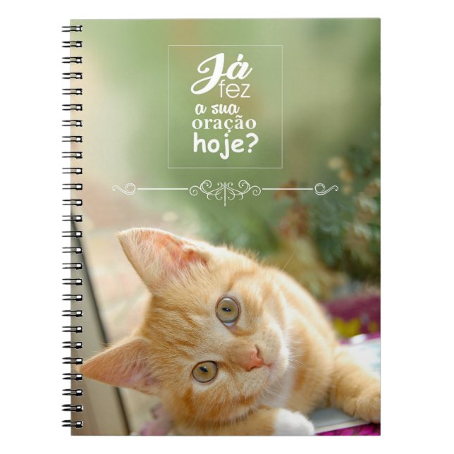 Carnet Caderno Espiral Notebook Espiral Personalizado (Devant)