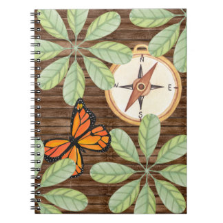 Carnet Caderno Folhas