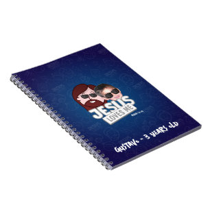 Carnet Caderno personalizado com a foto da criança