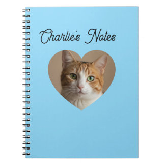 Carnet Cadre de chat de compagnie cœur amusant Retour à l