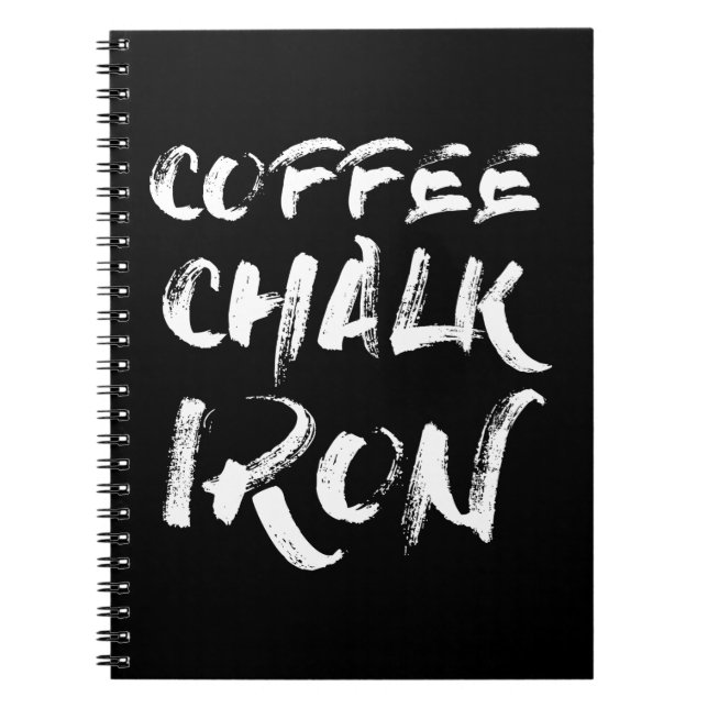 Carnet Café, Balle et Fer, Entraînement motivationnel amu (Devant)