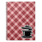 Café chaud de plaid rouge