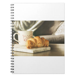 Carnet café-croissant