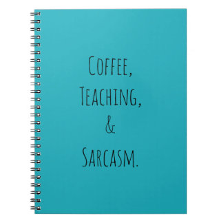 Carnet Café, enseignement, et sarcasme