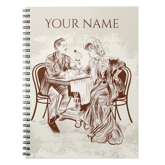 Carnet café et amour (Devant)