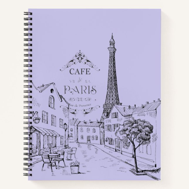 Carnet Café Paris (Devant)