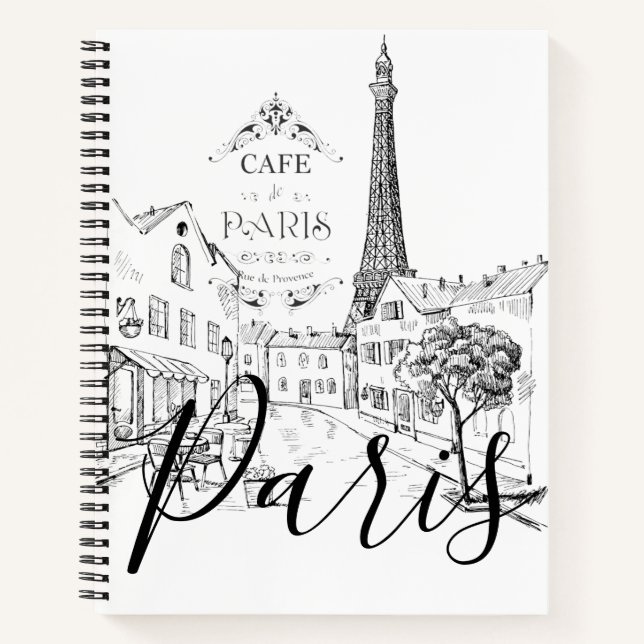 Carnet Café Paris (Devant)