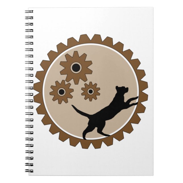 Carnet cage à moteur pour chien avec roues (Devant)