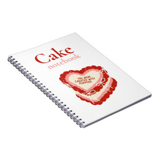 Carnet Cake Recipe Notebook for Home Bakers