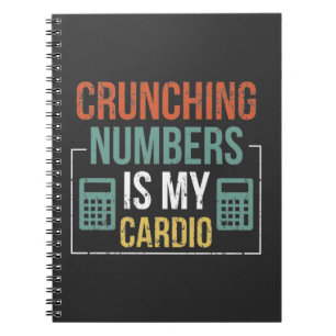 Carnet Calculateur du numéro comptable Humour