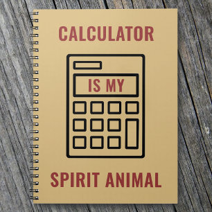 Carnet Calculatrice est Mon Esprit Drôle Comptable