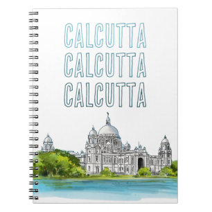 Carnet Calcutta "Mémorial Victoria" Kolkata Bengali