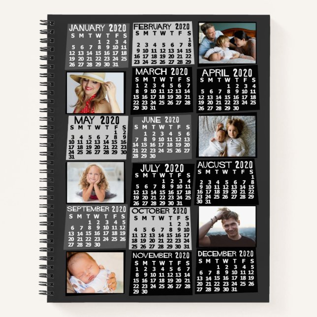 Carnet Calendrier 2020 (voir description pour nouvelle ve (Devant)