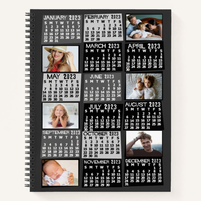 Carnet Calendrier 2023 (Voir la description pour la versi (Devant)