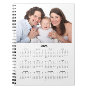 Carnet Calendrier 2025 avec photo personnalisée