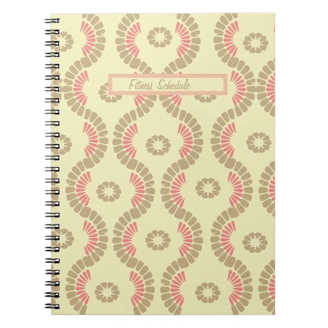 Carnet Calendrier de forme physique : (Devant)