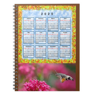 Carnet Calendrier de l'année 2025