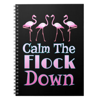 Carnet Calme Le Flamant rose Drôle De L'Arrivée