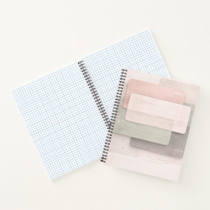 Carnet Calques pastel doux art IA