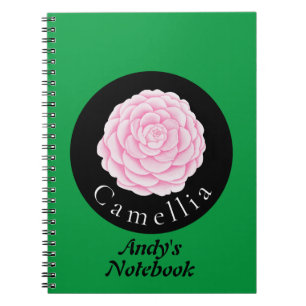 Carnet Camellia belle conception florale