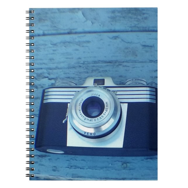 Carnet Caméra vintage (Devant)