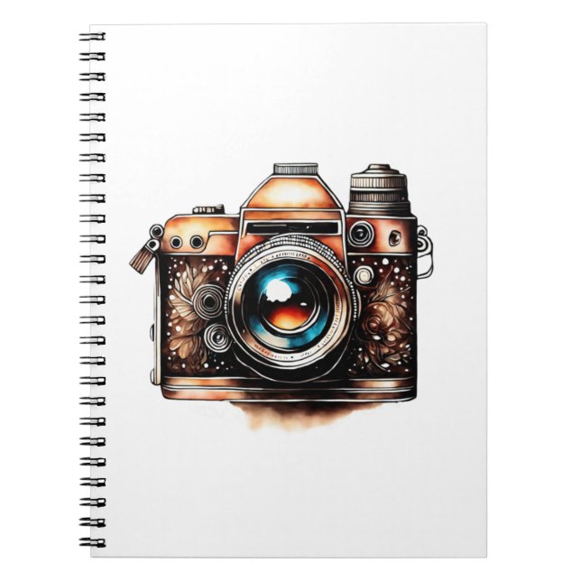 Carnet Caméra vintage (Devant)