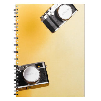 Carnet caméras jaunes