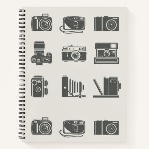 Carnet Cameras Photographie Vintage