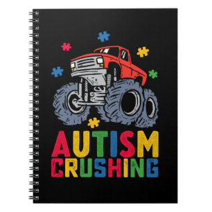 Carnet Camion Monstre de Sensibilisation à l'Autisme Écra
