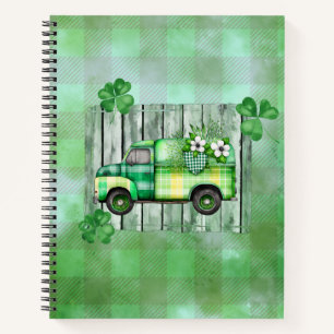Carnet Camion Vintage de la Saint-Patrick