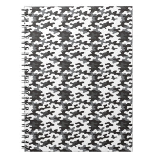 Carnet Camo noir et blanc