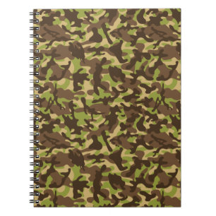 Carnet Camouflage Cascade
