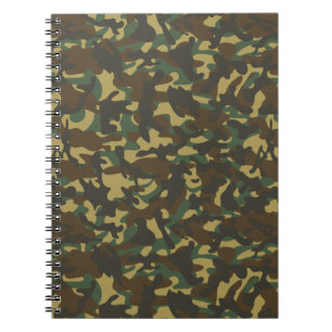 Carnet Camouflage forestier